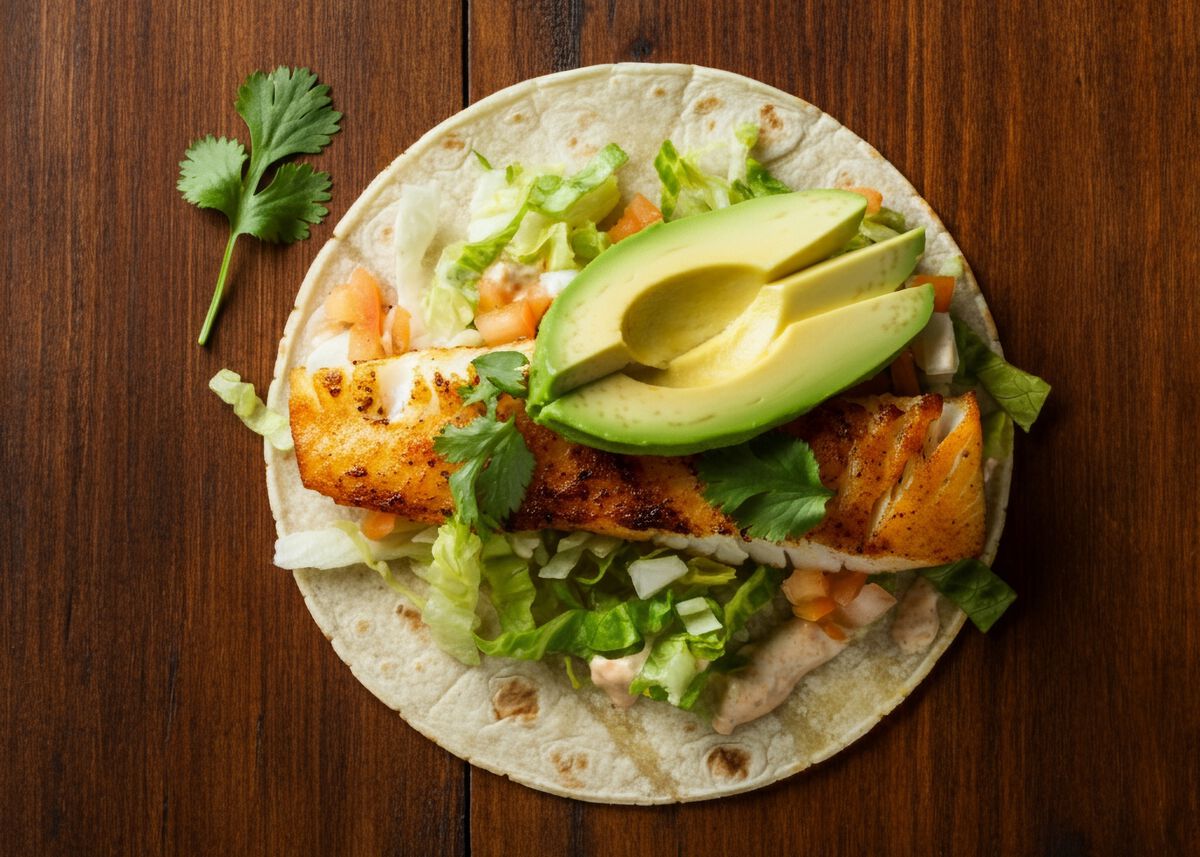 Air Fried Baja Fish Tacos-1